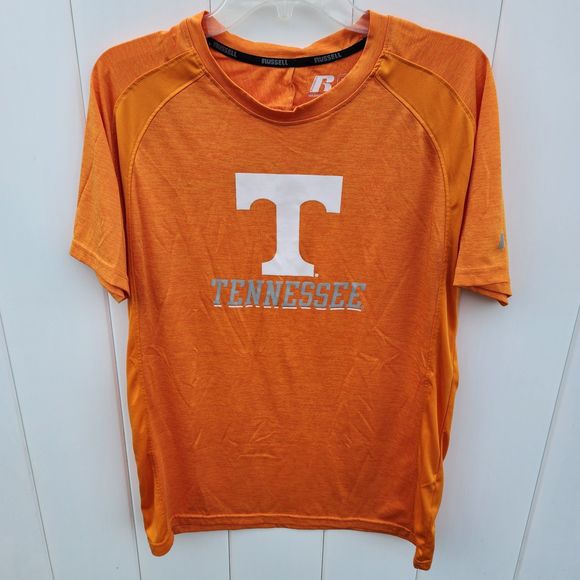 Russell Tennessee Univ Volunteers Orange Short Sleeve Tee Shirt Adult Medium - Picture 1 of 6